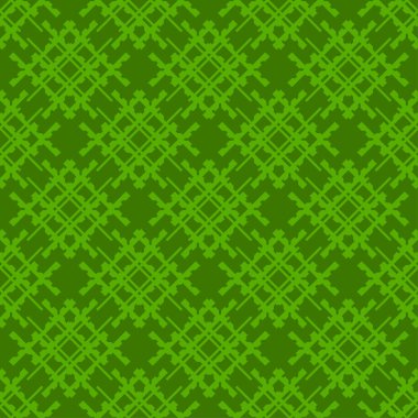 Kireç soyut desen çizgili yeşil zemin üzerine geometrik seamless modeli dokulu