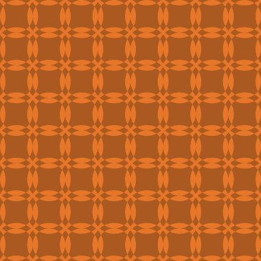 Turuncu arka plan, şeritli geometrik seamless modeli dokulu