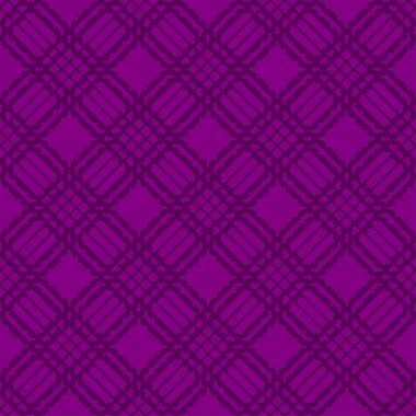 Vektör seamless modeli. Modern şık doku. Geometrik oyma yinelenen. Çağdaş grafik tasarım. Mor renk arka plan.
