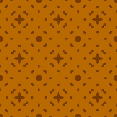 Turuncu arka plan, şeritli geometrik seamless modeli dokulu