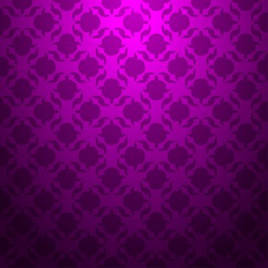 Vektör seamless modeli. Karanlık gradyan ile modern şık doku. Geometrik oyma yinelenen. Çağdaş grafik tasarım. Mor renk arka plan.