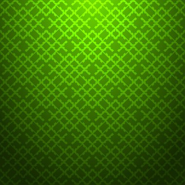 Kireç soyut desen çizgili yeşil zemin üzerine geometrik seamless modeli dokulu