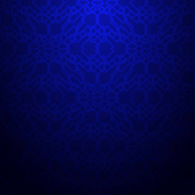 Donanma soyut geometrik seamless modeli koyu mavi degrade arka plan üzerinde