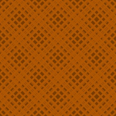Turuncu soyut geometrik seamless modeli koyu turuncu zemin üzerine