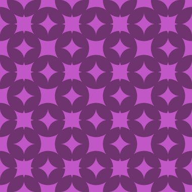 Vektör seamless modeli. Modern şık doku. Geometrik oyma yinelenen. Çağdaş grafik tasarım. Mor renk arka plan.