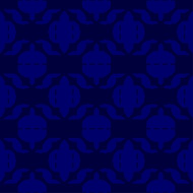 Donanma soyut geometrik seamless modeli koyu mavi zemin üzerine