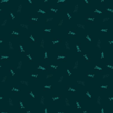 Futbol oyuncu Dikişsiz desen arka plan.