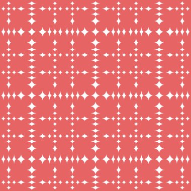 Pembe soyut geometrik Dikişsiz desen beyaz arka plan üzerinde