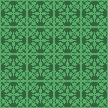 Çizgili yeşil arka plan geometrik seamless modeli dokulu