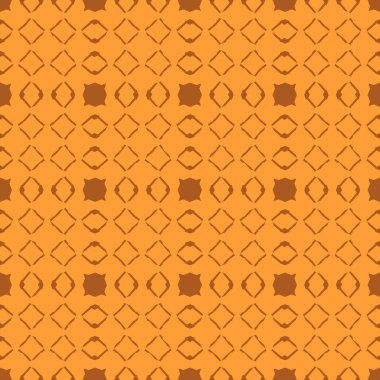 Turuncu arka plan, şeritli geometrik seamless modeli dokulu
