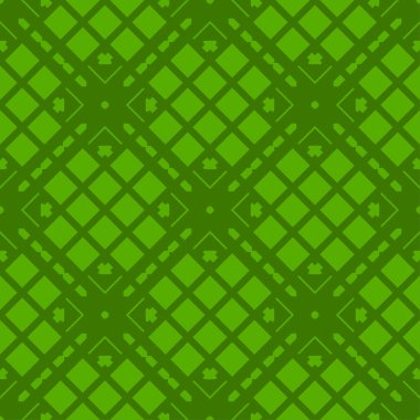 Kireç soyut desen çizgili yeşil zemin üzerine geometrik seamless modeli dokulu