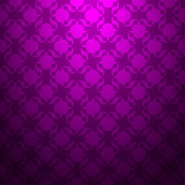 Vektör seamless modeli. Karanlık gradyan ile modern şık doku. Geometrik oyma yinelenen. Çağdaş grafik tasarım. Mor renk arka plan.