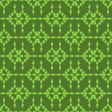 Kireç soyut desen çizgili yeşil zemin üzerine geometrik seamless modeli dokulu