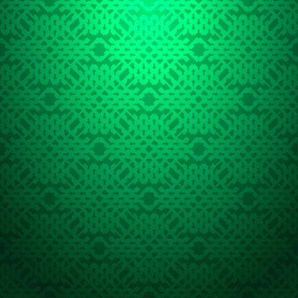 Fond Abstrait Vert Modèle Sans Couture Illustration Vectorielle — Image vectorielle