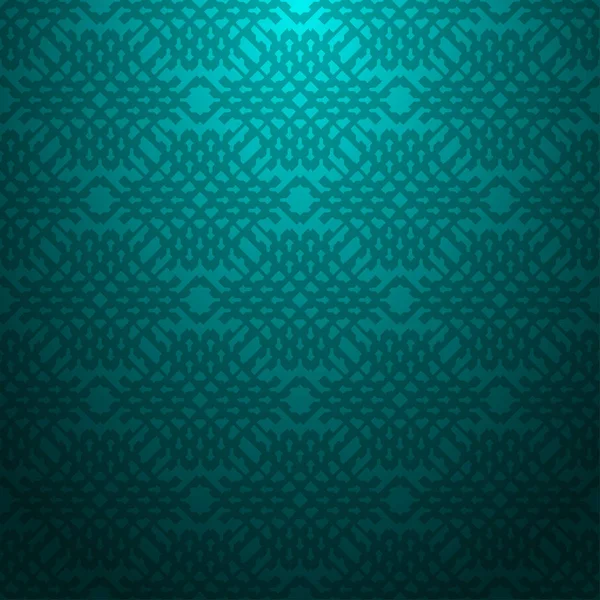 Fondo Abstracto Cyan Patrón Geométrico Sin Costuras Con Textura Rayas — Archivo Imágenes Vectoriales