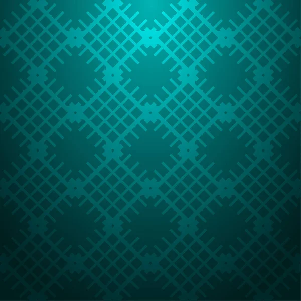 Fondo Abstracto Cyan Patrón Geométrico Sin Costuras Con Textura Rayas — Archivo Imágenes Vectoriales