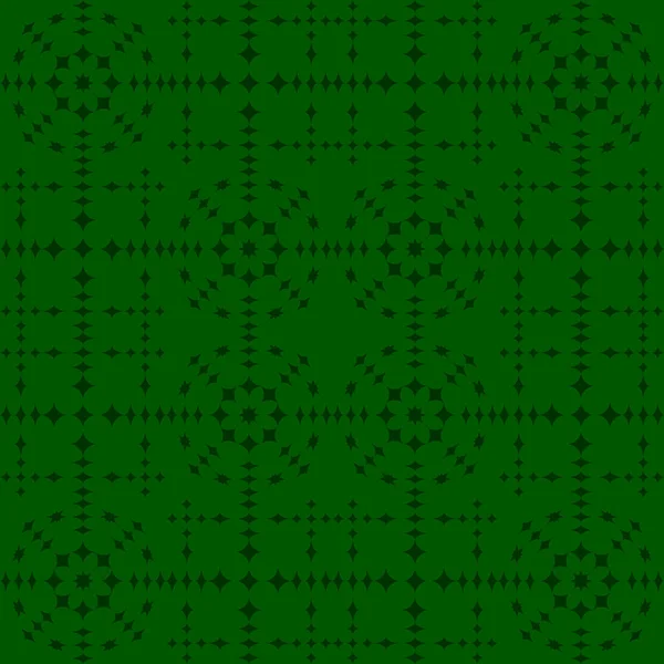 Grüner Abstrakter Hintergrund Gestreifte Geometrische Muster Auf Dunkelgrünem Hintergrund — Stockvektor
