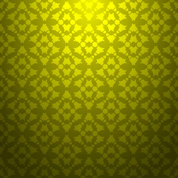 Желтый Градиент Абстрактный Фон Полосатый Текстурированный Геометрический Бесшовный Узор — стоковый вектор