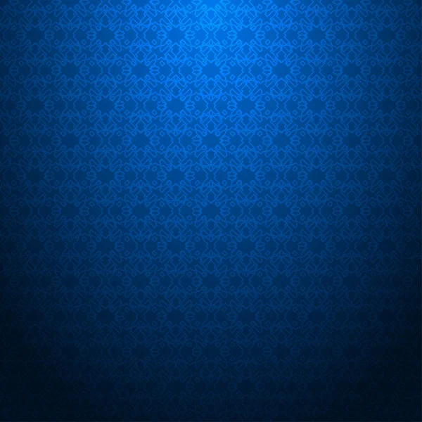 Fondo Abstracto Azul Patrón Geométrico Sin Costuras Con Textura Rayas — Vector de stock