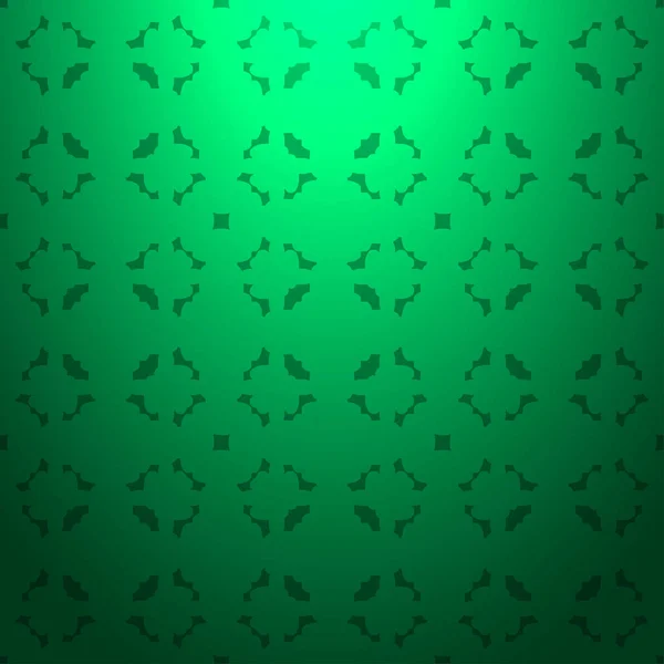 Groene Abstracte Achtergrond Gestreepte Textuur Geometrische Naadloze Patroon Met Donkere — Stockvector