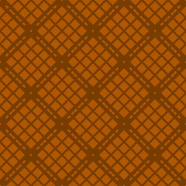 Апельсиновый Абстрактный Геометрический Рисунок Темно Оранжевом Фоне — стоковый вектор