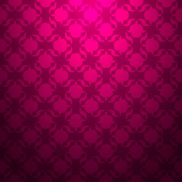 Magenta Motif Abstrait Sur Fond Dégradé Sombre — Image vectorielle