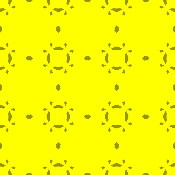 Жовтий Абстрактний Геометричний Малюнок Абстрактний Геометричний Візерунок — стоковий вектор