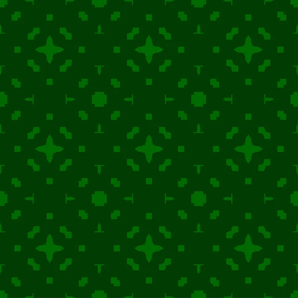 Зеленый Абстрактный Фон Полосатый Текстурированный Геометрический Бесшовный Узор Темном Фоне — стоковый вектор