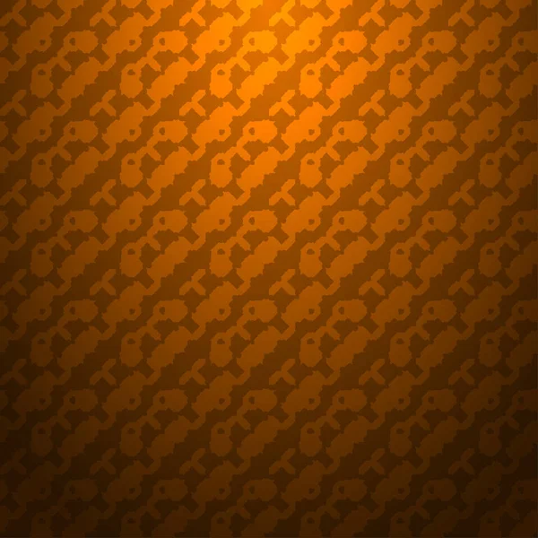 Gradiente Naranja Colores Rayado Texturizado Fondo Abstracto Patrón Geométrico — Vector de stock