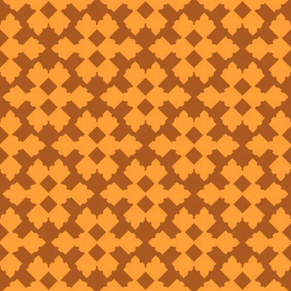 Fond Abstrait Orange Motif Géométrique Sans Couture Rayé Texturé — Image vectorielle