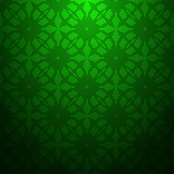 Patrón Geométrico Texturizado Abstracto Verde Sobre Fondo Degradado — Archivo Imágenes Vectoriales