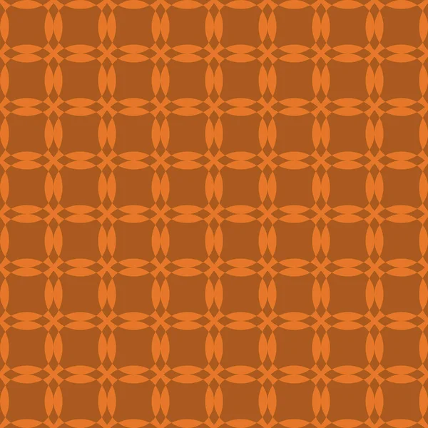 Fond Abstrait Orange Motif Géométrique Sans Couture Rayé Texturé — Image vectorielle