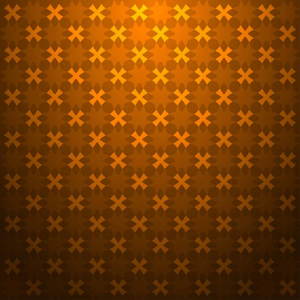ストライプのオレンジ色の抽象的なグラデーションの背景テクスチャを幾何学的なシームレス パターン — ストックベクタ
