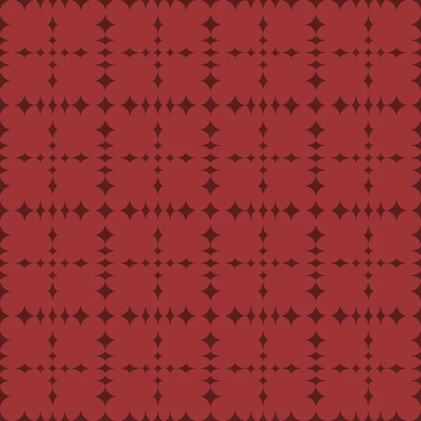 Patrón Sin Costura Geométrico Abstracto Rosa Sobre Fondo Rojo Oscuro — Archivo Imágenes Vectoriales