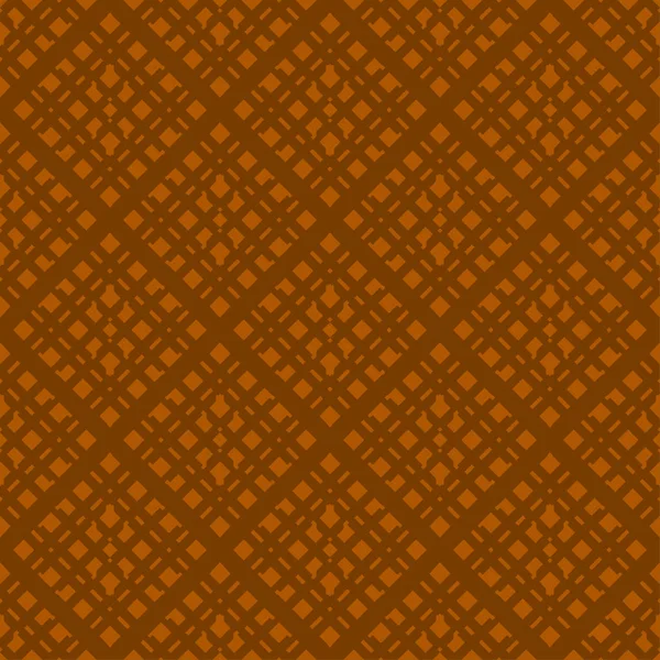 Oranje Abstracte Geometrische Naadloze Patroon Donkere Oranje Achtergrond — Stockvector