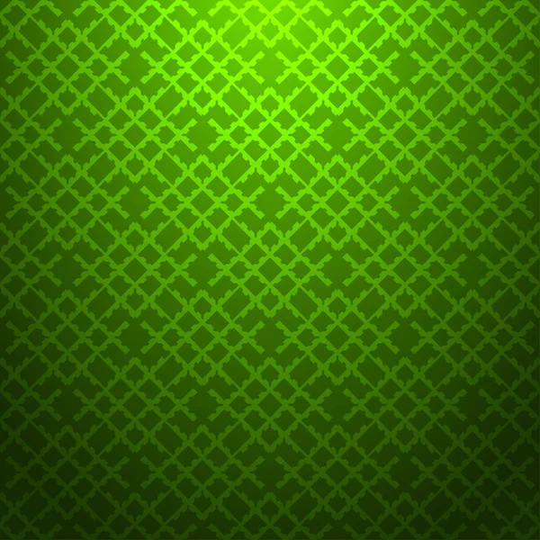 Patrón Abstracto Cal Sobre Fondo Verde Patrón Sin Costuras Geométrico — Vector de stock