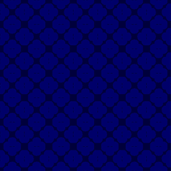 Navy abstract geometric seamless pattern on dark blue background