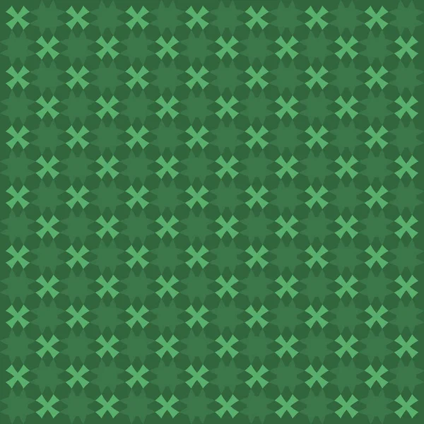 Groene Abstracte Achtergrond Gestreepte Textuur Geometrische Naadloze Patroon — Stockvector