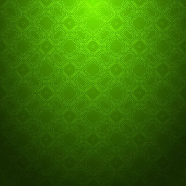 Patrón Abstracto Cal Sobre Fondo Verde Patrón Sin Costuras Geométrico — Vector de stock