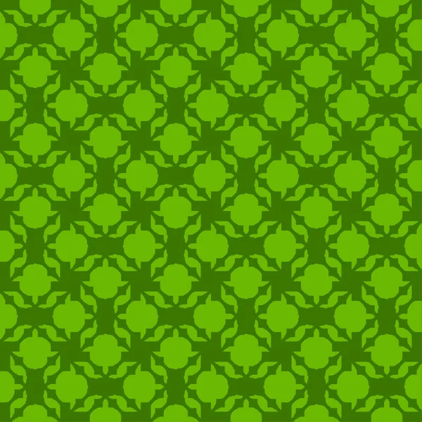 Vápno Abstraktní Vzor Zeleném Pozadí Prokládané Texturou Geometrický Vzor Bezešvé — Stockový vektor