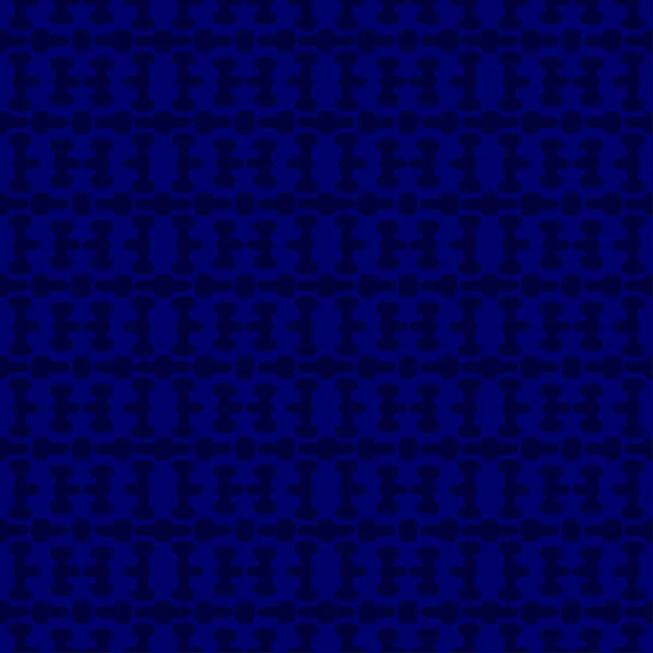 Patrón Sin Costura Geométrico Abstracto Marino Sobre Fondo Azul Oscuro — Vector de stock