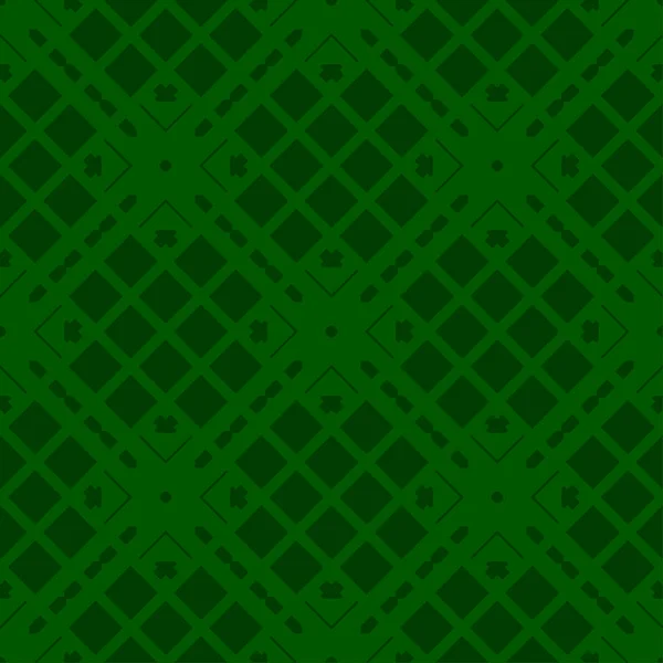 Groene Abstracte Achtergrond Gestreepte Textuur Geometrische Naadloze Patroon Donkere Achtergrond — Stockvector