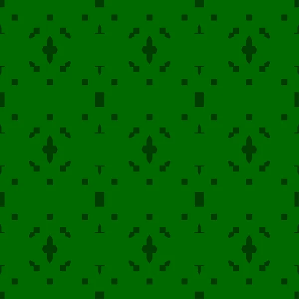 Groene Abstracte Achtergrond Gestreepte Textuur Geometrische Naadloze Patroon Donkere Achtergrond — Stockvector