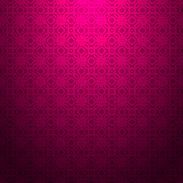 Magenta Motif Abstrait Sur Fond Dégradé Sombre — Image vectorielle