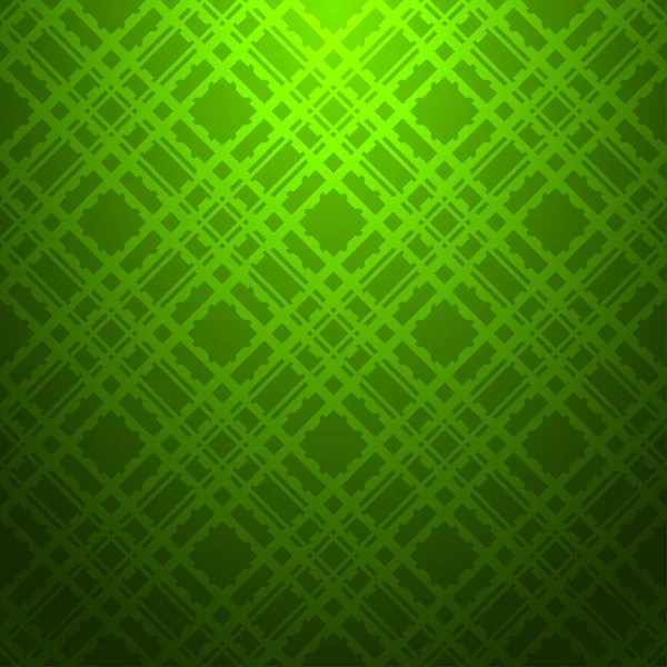 Lime Abstract Pattern Green Background Striped Textured Geometric Seamless Pattern — Stock Vector