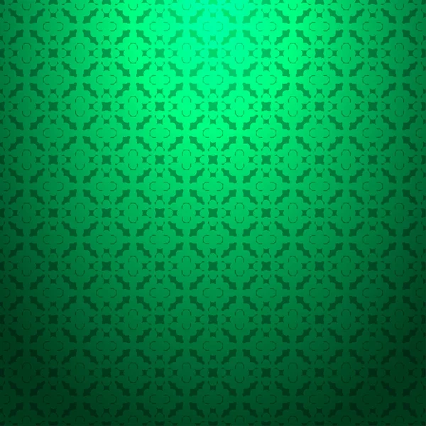 Fondo Abstracto Verde Patrón Sin Costuras Geométrico Texturizado Rayas Con — Vector de stock