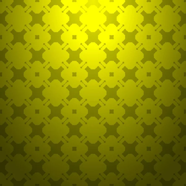 Gele Abstracte Geometrische Patroon Abstracte Geometrische Patroon Achtergrond Met Kleurovergang — Stockvector