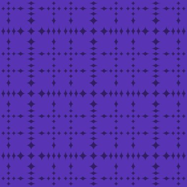 Indigo soyut desen çizgili mor zemin üzerine geometrik seamless modeli dokulu