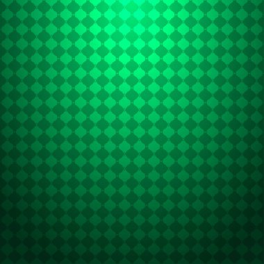 Yeşil soyut Dikişsiz dokulu geometrik desen degrade arka plan üzerinde