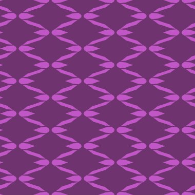 Vektör seamless modeli. Modern şık doku. Geometrik oyma yinelenen. Çağdaş grafik tasarım. Mor renk arka plan.